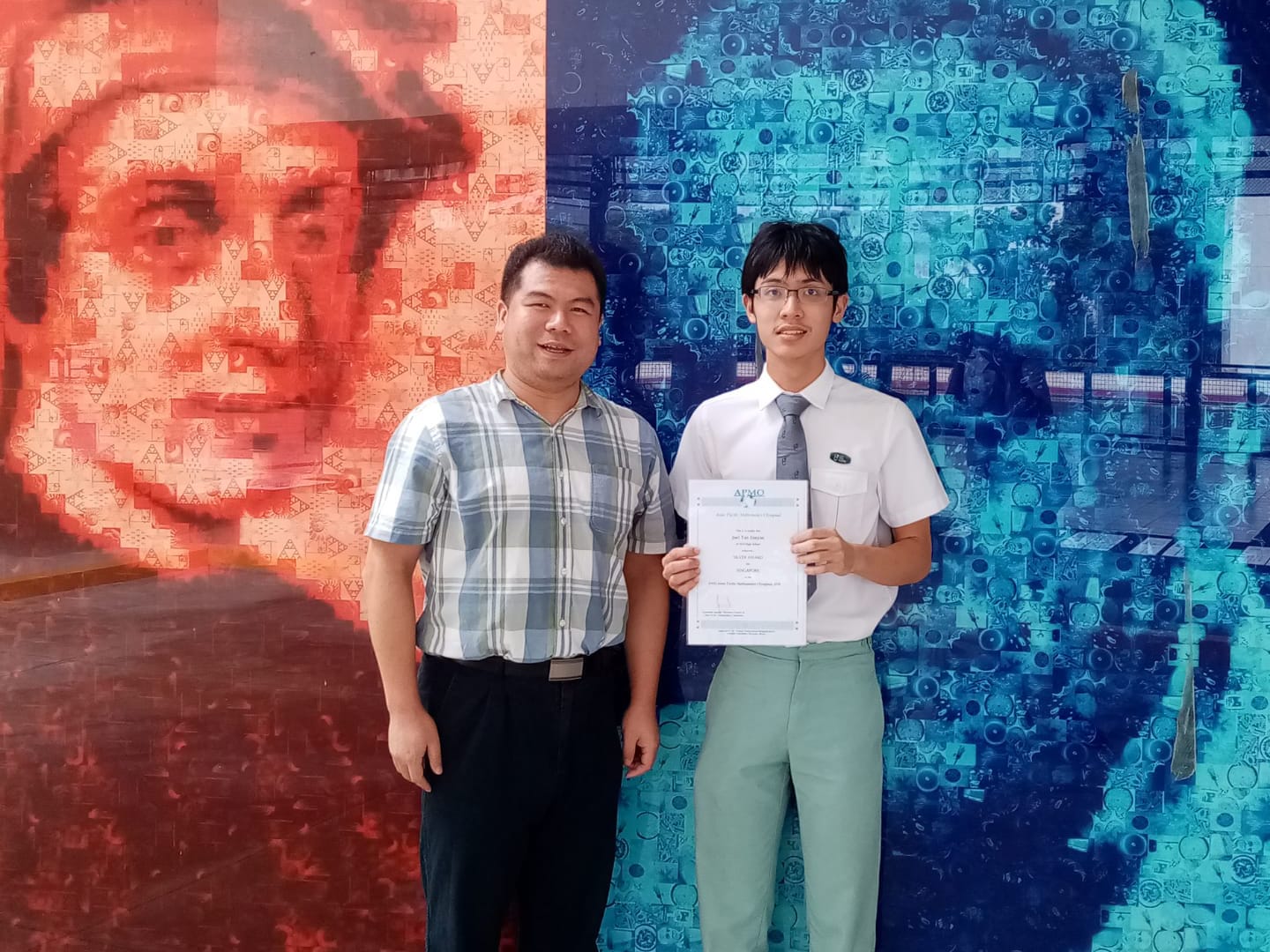 Asia Pacific Math Olympiad: 1 Silver